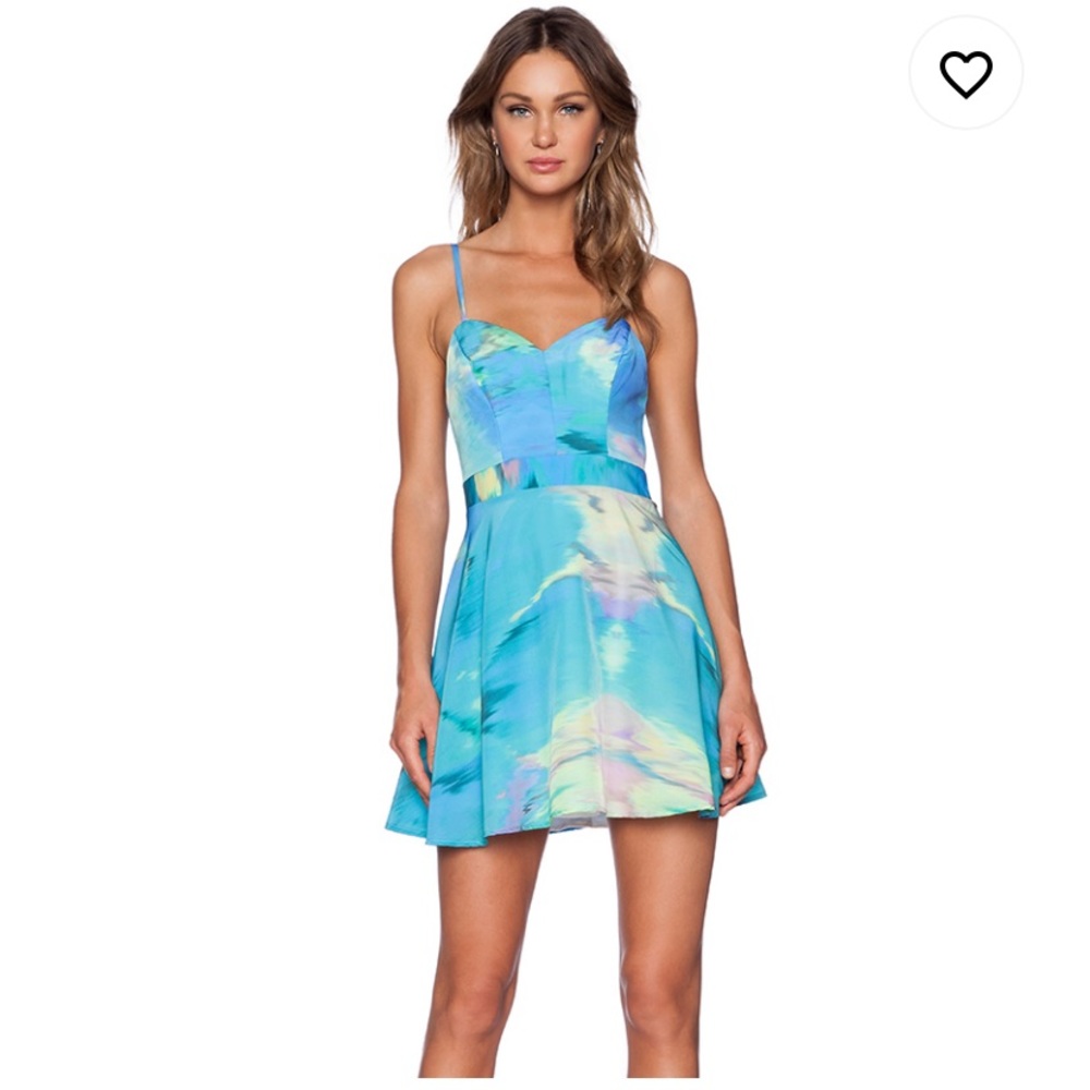 Tie Dye NBD Mini Dress like New